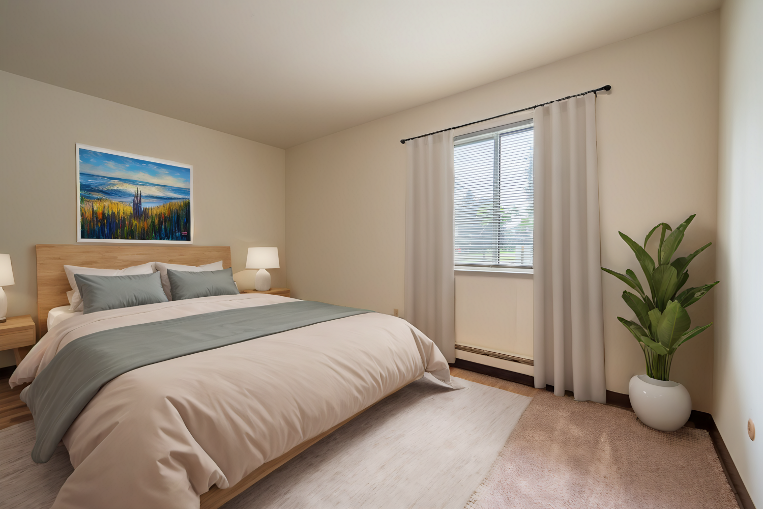 Meadow Park Apartments Bedroom