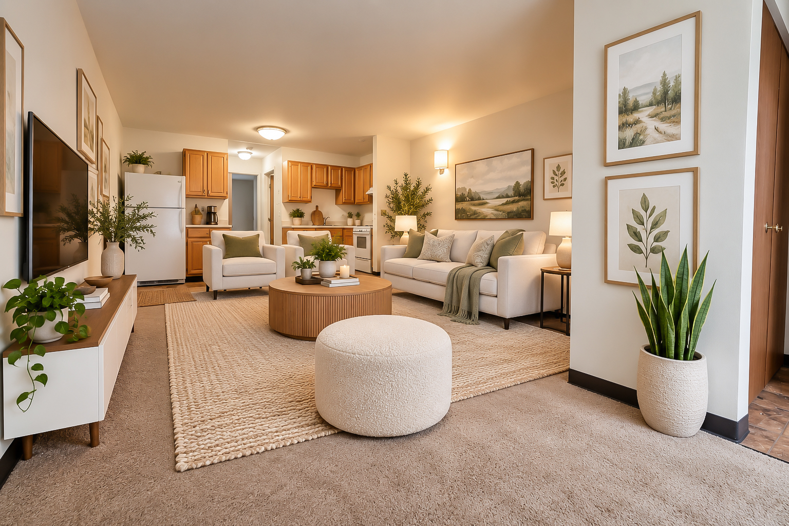 Spacious Living at Meadow Park Belle Courts Apartments